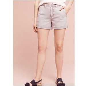Anthropologie Chino Relaxed Shorts Grey